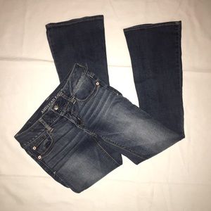 american eagle stretch jeans size 0